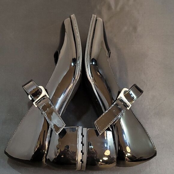 BRAND NEW CHLOE+CHASE SQUARE TOE MARY JANE LOW BLOCK HEEL SHOE G1 - Picture 8 of 15